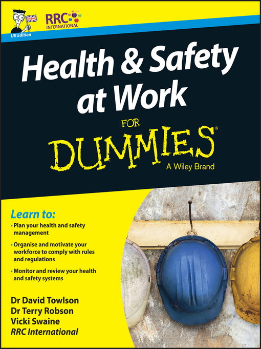 Title details for Health and Safety at Work for Dummies by RRC - Available